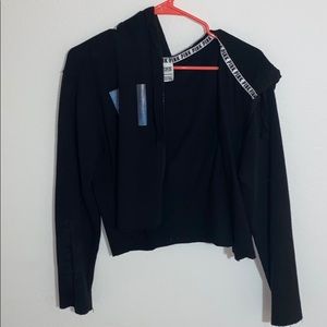 black pink victoria’s secret sweatshirt